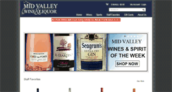 Desktop Screenshot of midvalleywine.com